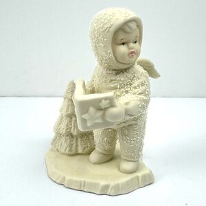 Vintage Department 56 Snowbabies Angel TWINKLE LITTLE STAR Book Christmas Tree